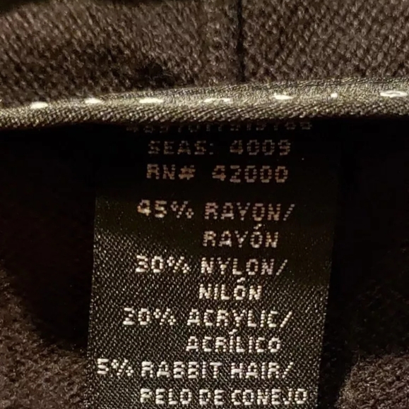 Attention Women's Cardigan Sweater Size: Extra Small Rabbit Hair Blend - Picture 6 of 9